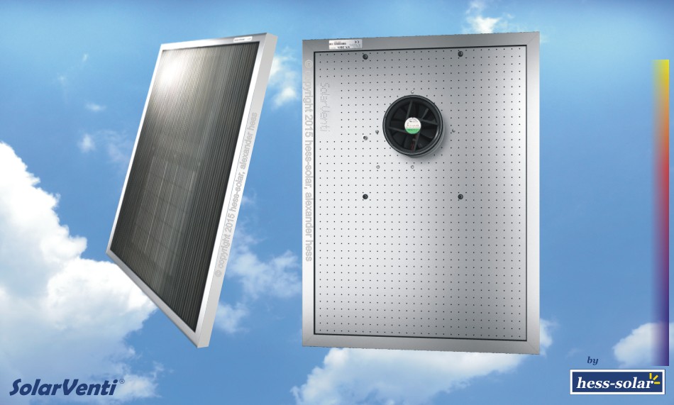 Solare Lüftung: Wie funktionieren Solar Luftkollektoren?