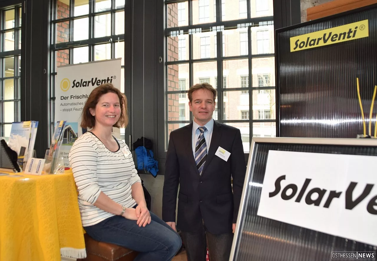 Inhaber am Messestand 2018 in Bad Hersfeld