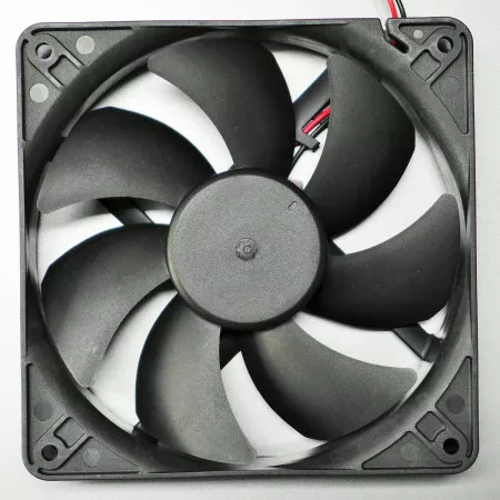 DC-Axiallüfter Ventilator Rückseite