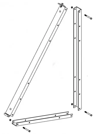 Dreicksstütze für SolarVenti