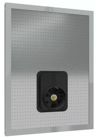 Rückansicht SolarVenti SV3 Luftkollektor