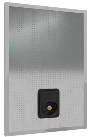 Rückansich SolarVenti SV7 Luftkollektor