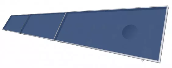 Luftkollektor Komplettanlage