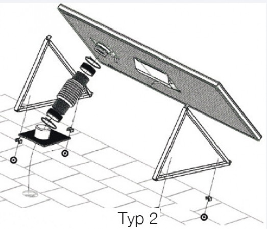 SolarVenti Dachmontagesatz Typ 2, DN125