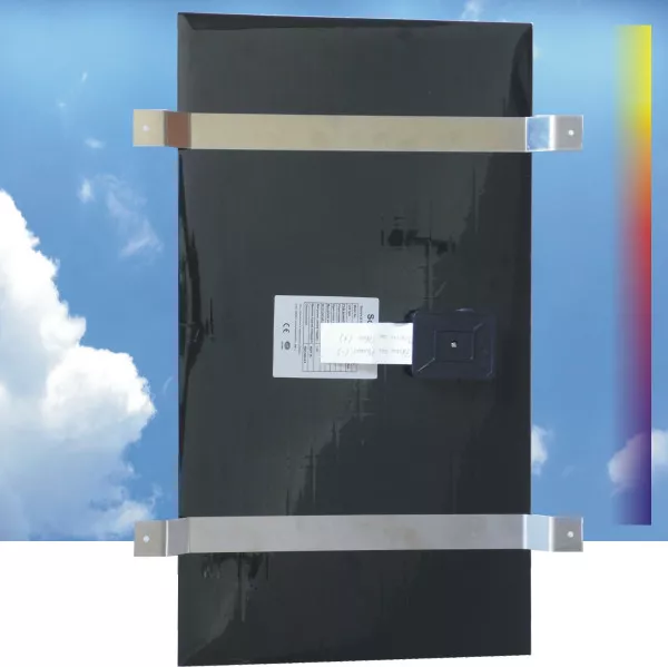 SolarVenti schwarze Solarzelle Solarmodul, 18 Watt, 12 V