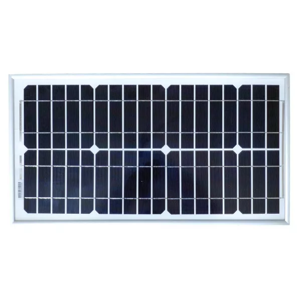 20 Watt Solarzelle Vorderseite