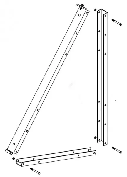 Dreicksstütze für SolarVenti