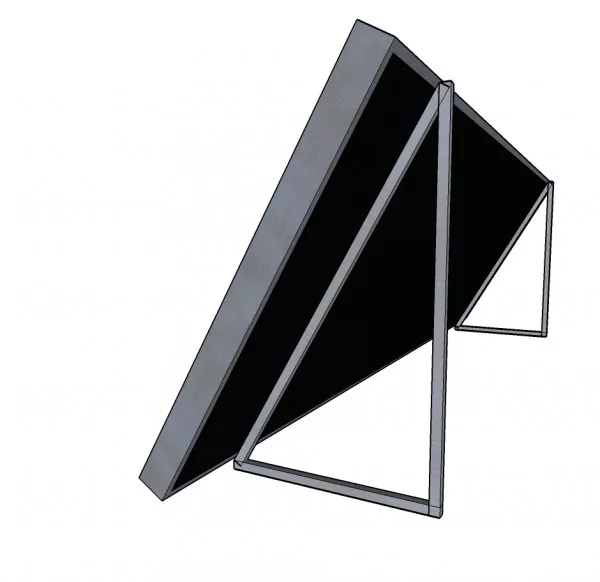 Luftkollektor Professional SV30AX Rückansicht