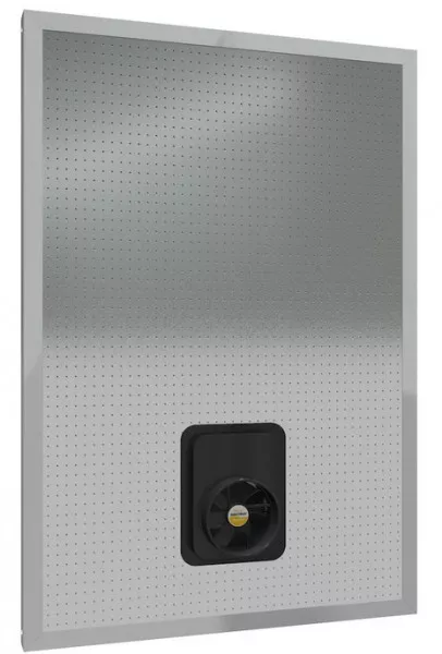 Rückansich SolarVenti SV7 Luftkollektor