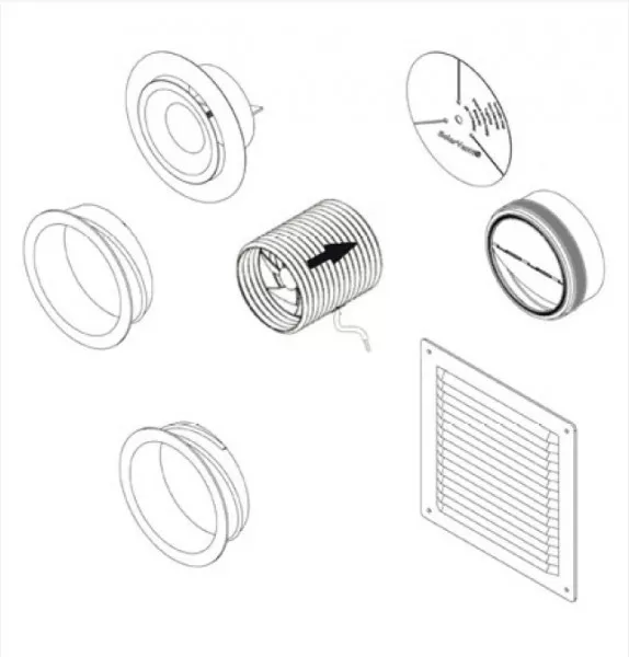 Lüftungsset SolarVenti