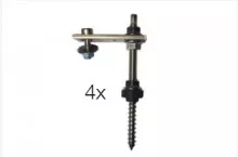 Stockschraube Solar Montage