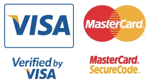 Zahlungsmöglichkeit Visa und MasterCard